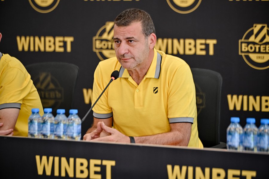 Съвместна пресконференция на Ботев Пловдив и WINBET1