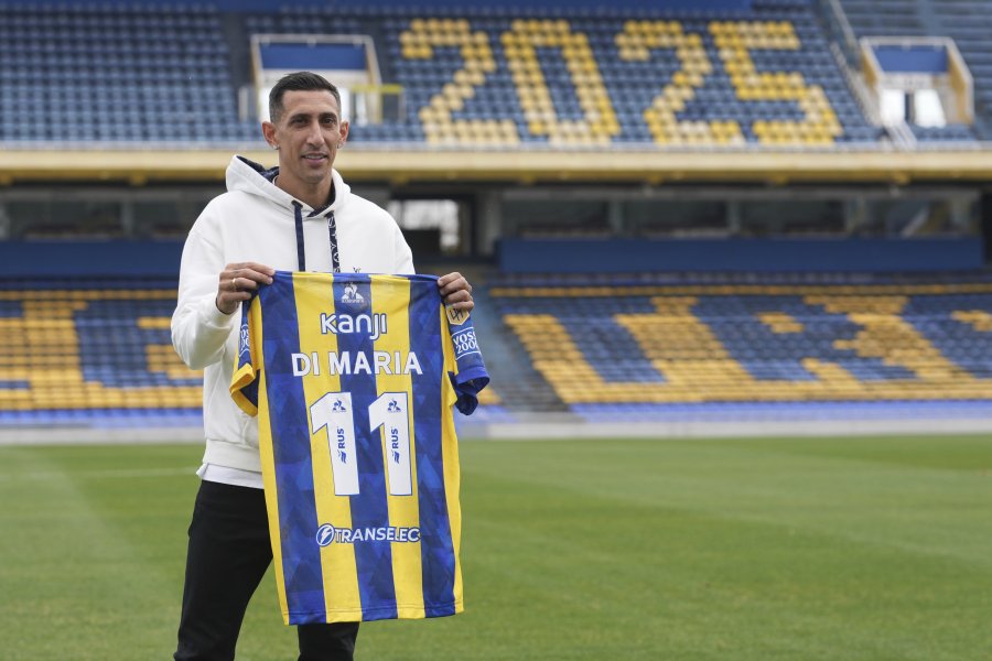 Анхел Ди Мария се завърна в родния си клуб Росарио1