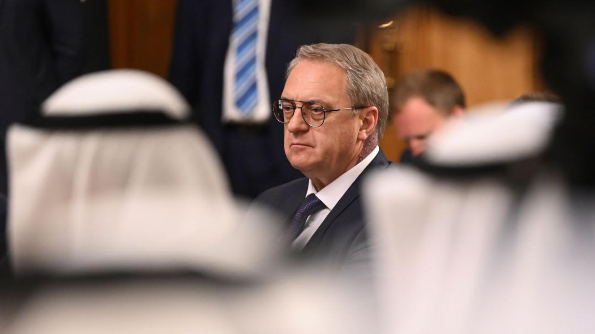 Руският заместник министър на външните работи Михаил Богданов който служи и