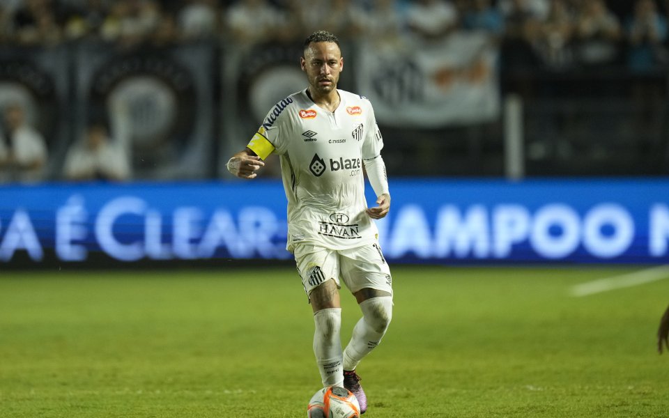 Неймар с нов победен гол за Сантос