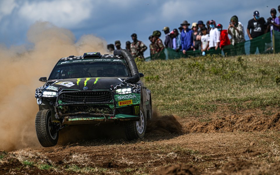 Оливър Солберг с историческа първа победа в WRC