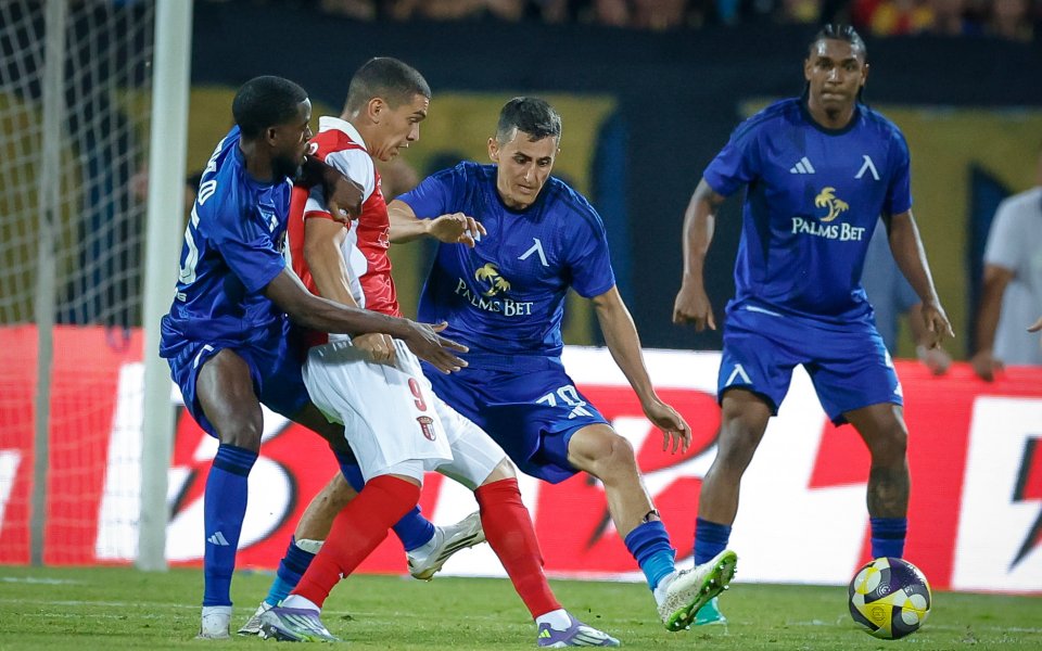 Българският вицешампион Левски изигра много силен двубой и не се