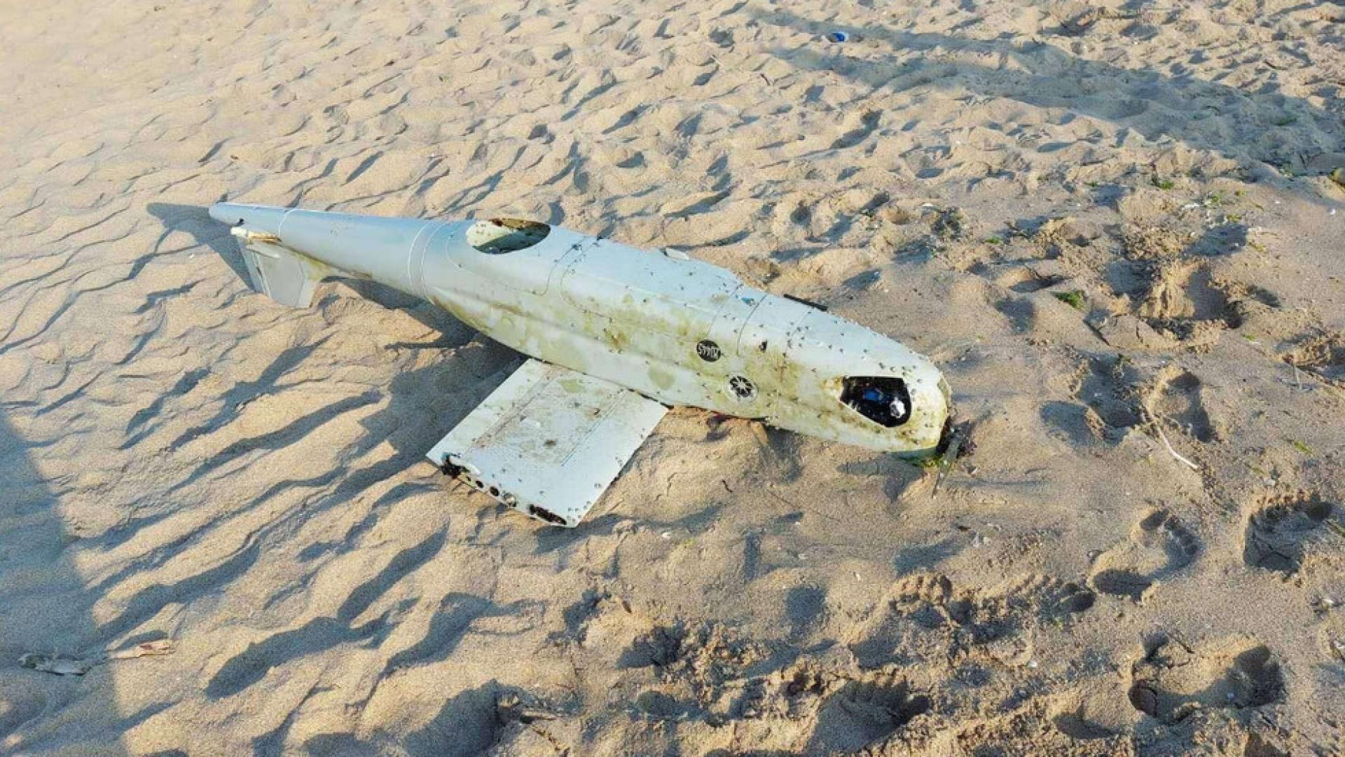 Военен дрон беше намерен на плажа Хармани край Созопол По