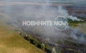 Пожар обхвана защитена местност край Тутракан: Застрашени са хиляди видове
