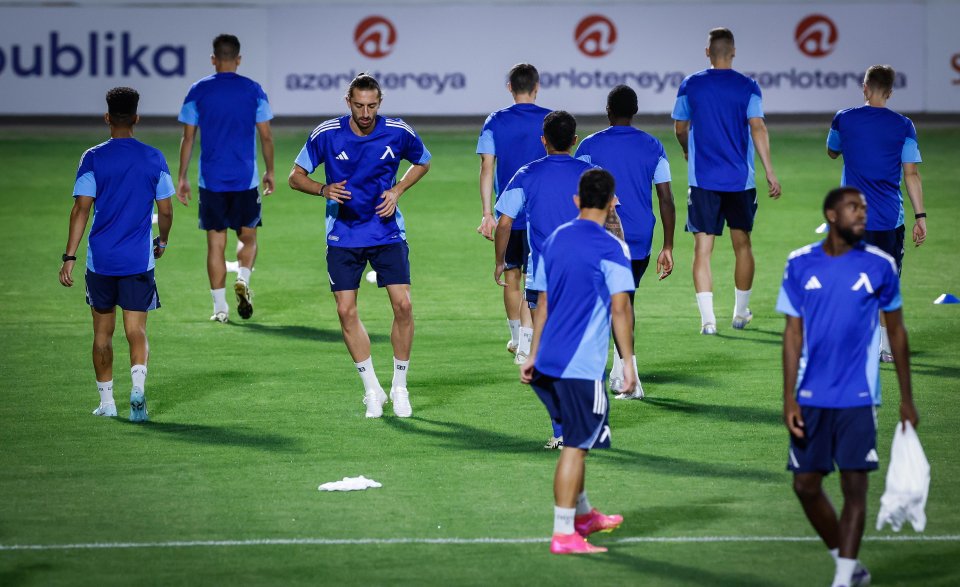 Тренировка на Левски1