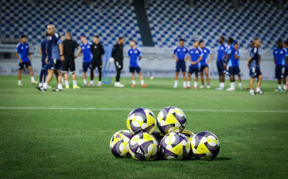 Тренировка на Левски1