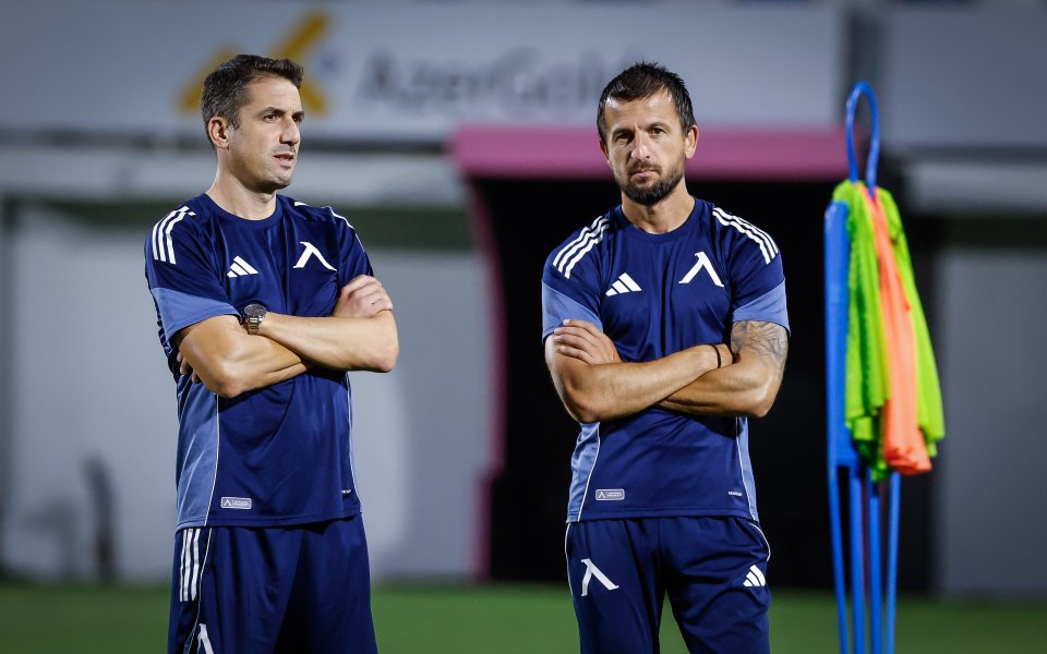 Тренировка на Левски1