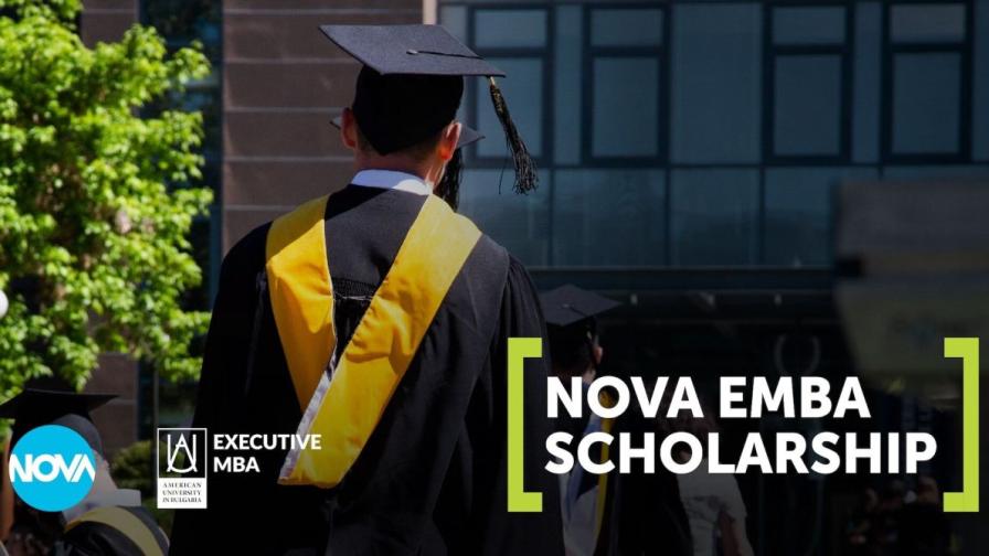Крайният срок за кандидатстване за стипендиите NOVA EMBA Scholarship продължава до 14 септември