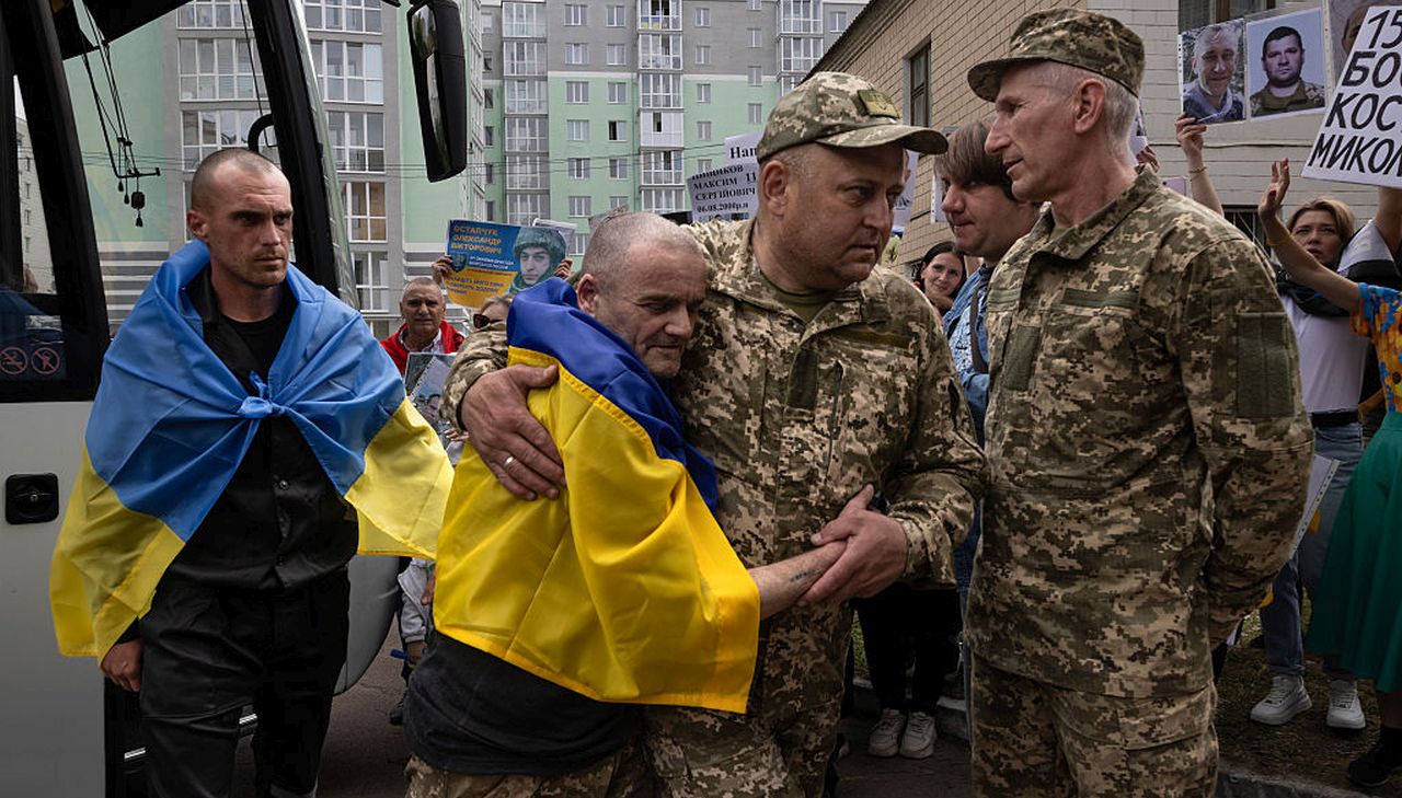 размяна на затворници Русия Украйна