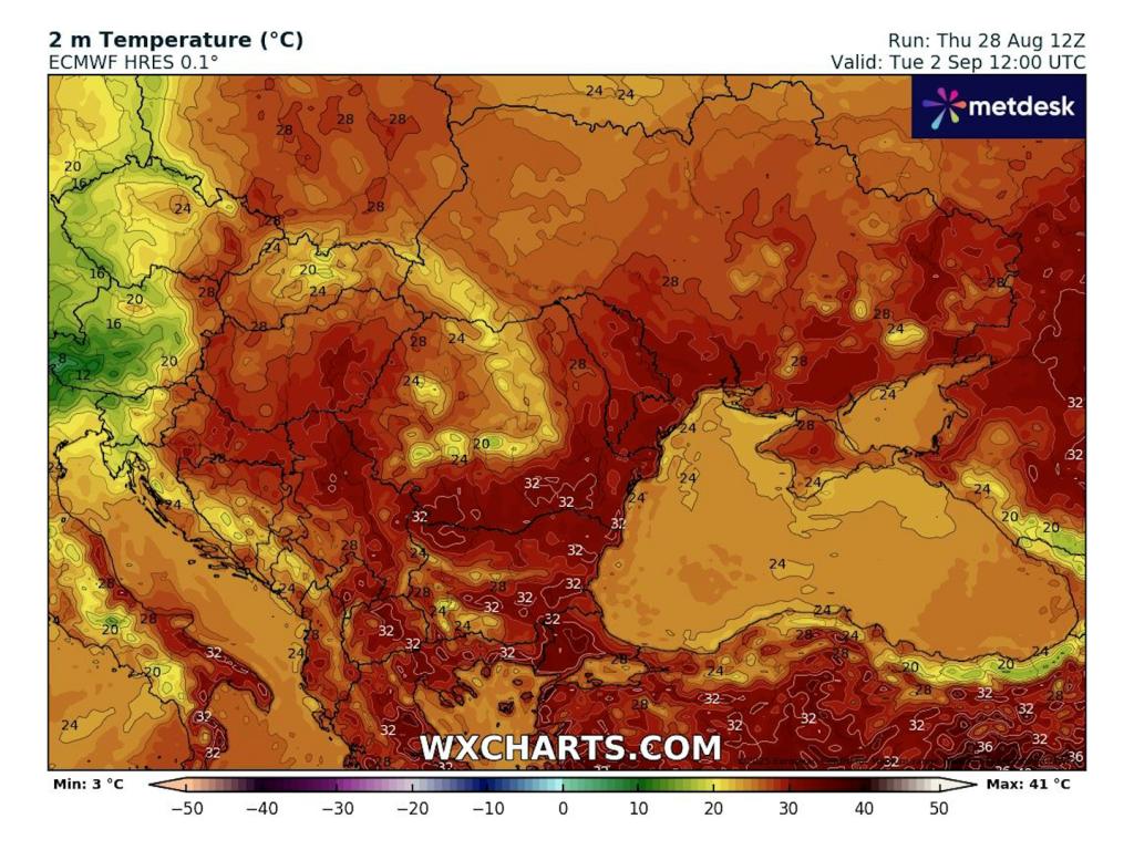 Очавани следобедни температури между 30 и 35 градуса