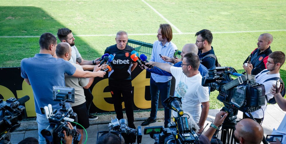 Тренировка на националния отбор на България1