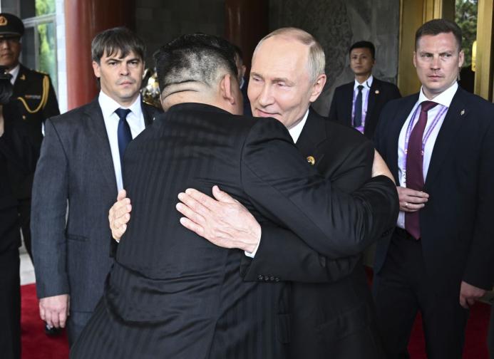 Ким Чен ун Владимир Путин