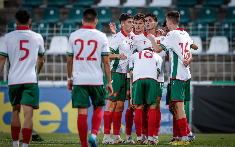 НА ЖИВО: България U21 - Гибралтар U21 3:0, Илиев бележи от дузпа