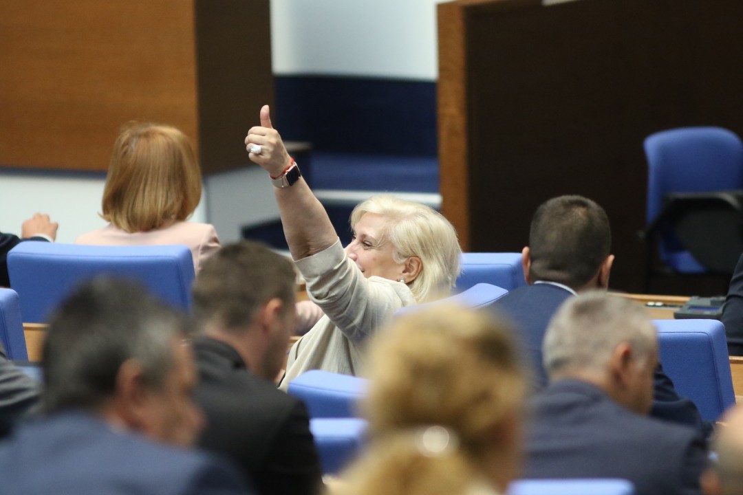 <p>Със 128 гласа &quot;за&quot;, 56 &quot;против&quot; и 6 &quot;въздържал се&quot; Народното събрание избра председателя на Комисията за защита на потребителите Мария Филипова за заместник-омбудсман на Република България. Тя получи подкрепата на депутатите от ГЕРБ-СДС, &quot;ДПС-Ново начало&quot;, БСП, ИТН и четирима от нечленуващите в парламентарна група.</p>