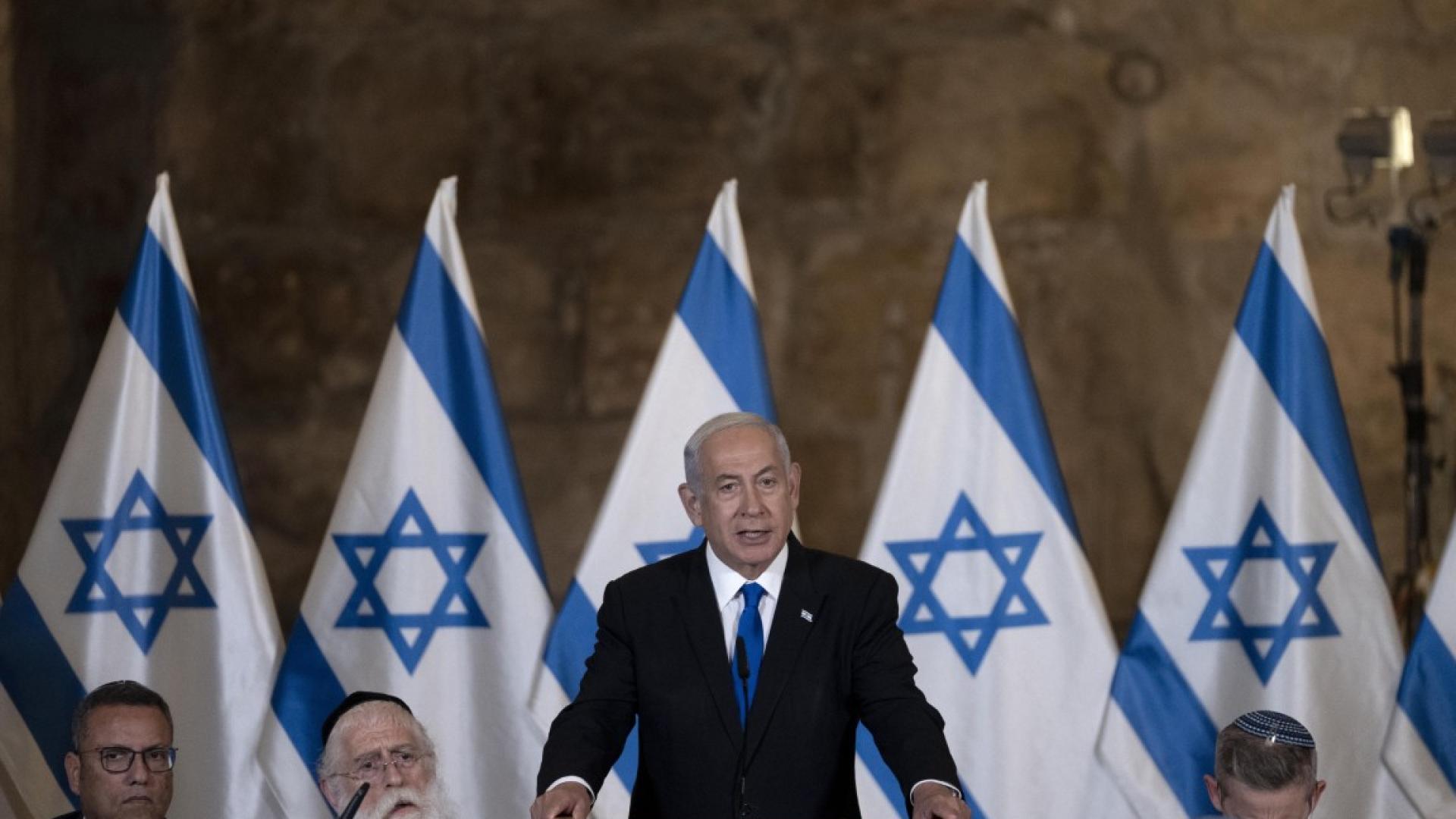 Израелският премиер Бенямин Нетаняху заяви днес че палестинска държава няма