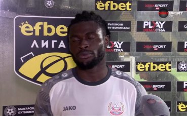 Филип Ежике е Играч на мача Ботев Пловдив - Монтана