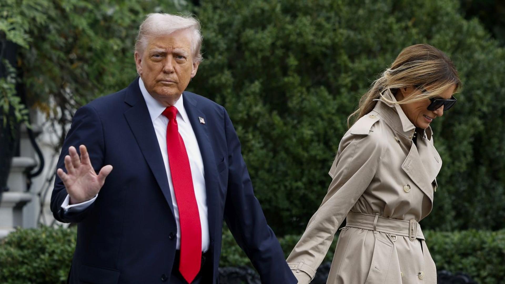 Мелания Тръмп се завърна в светлината на прожекторите във вторник