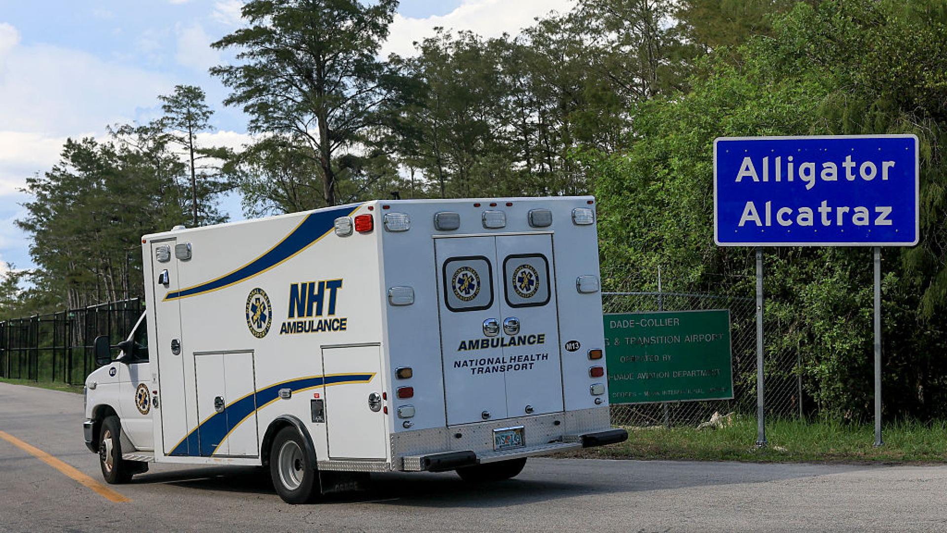 Центърът за задържане в Южна Флорида Алигатор Алкатраз трябваше да