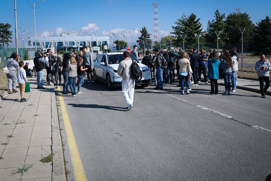 Посрещане на световните вицешампиони1