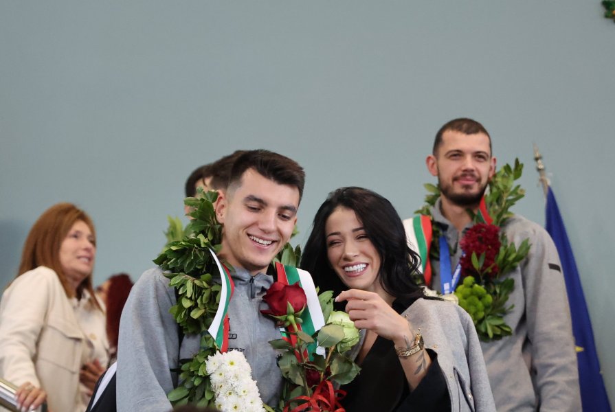Посрещане на световните вицешампиони1