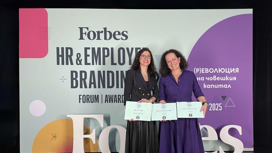Vivacom с три отличия от престижния конкурс Forbes HR & Employer Branding Awards 2025