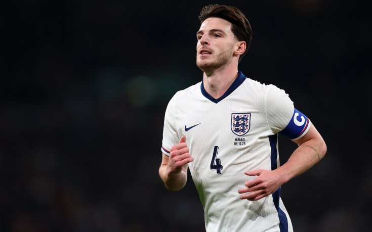 Деклан Райс за новата си роля от терена, удоволствието от играта и липсата на Джуд Белингам за Англия