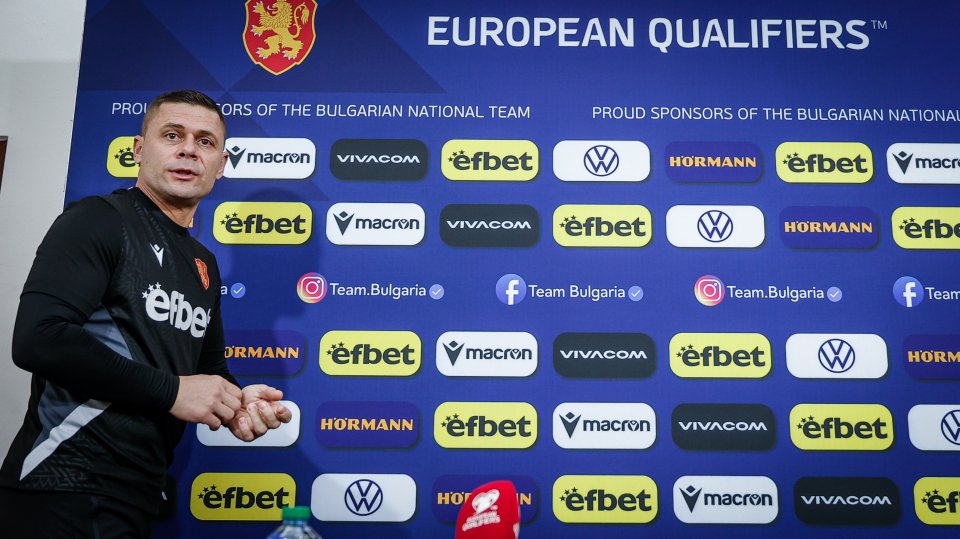 Пресконференция на Александър Димитров и Димитър Митов преди България Турция1