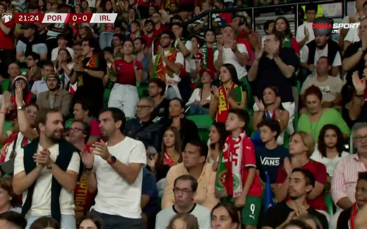 Португалия - Ирландия 0:0 /първо полувреме/