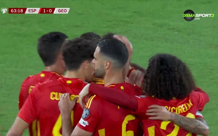 Испания - Грузия 2:0 /репортаж/