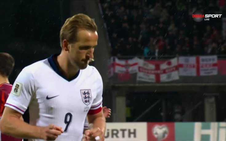 Латвия - Англия 0:3 /първо полувреме/