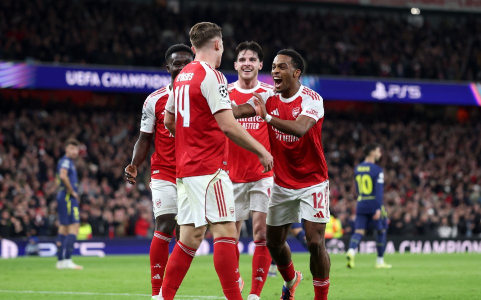 Арсенал се саморазправи с Атлетико Мадрид и постигна убедителен успех в ШЛ