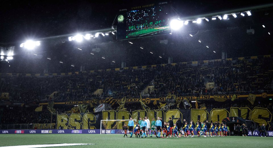 Лига Европа Йънг Бойс Лудогорец1