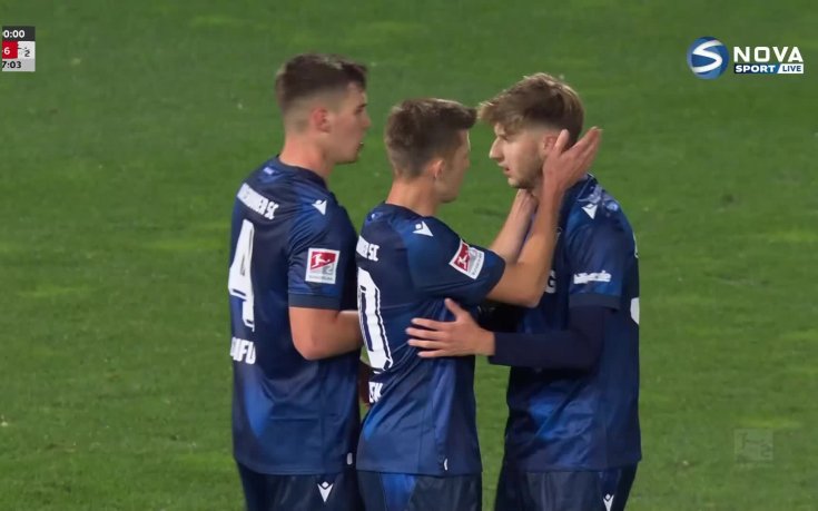 Гройтер Фюрт - Карлсруе 1:4 /репротаж/