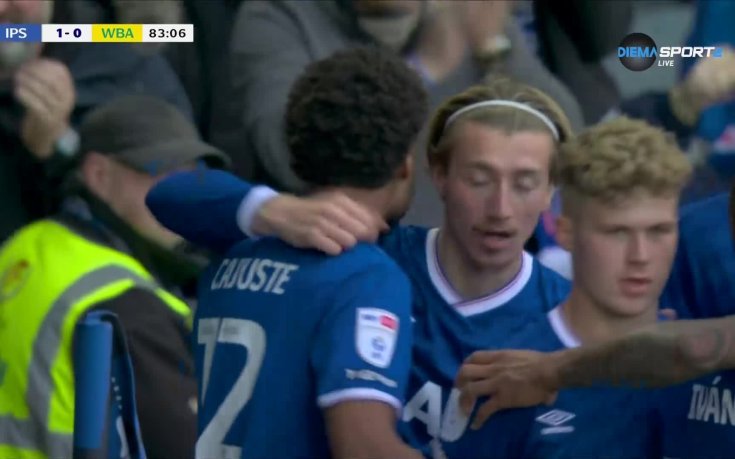 Ипсуич - Уест Бром 1:0 /репортаж/