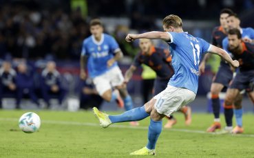 Малшанс: Де Бройне се контузи при изпълнение на дузпа