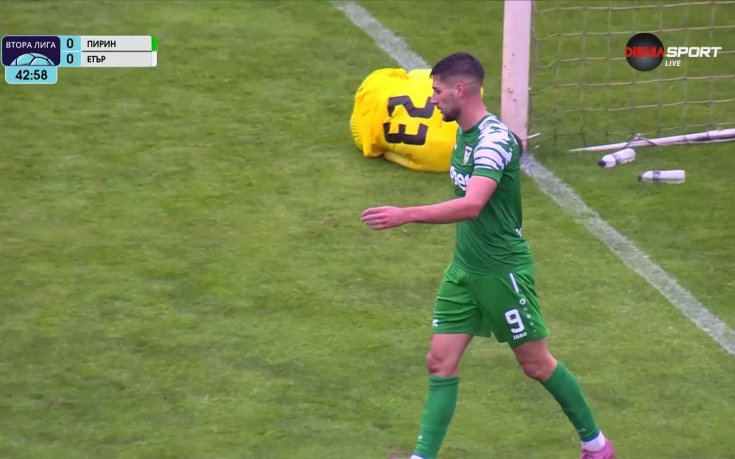 Пирин - Етър 0:0 /първо полувреме/