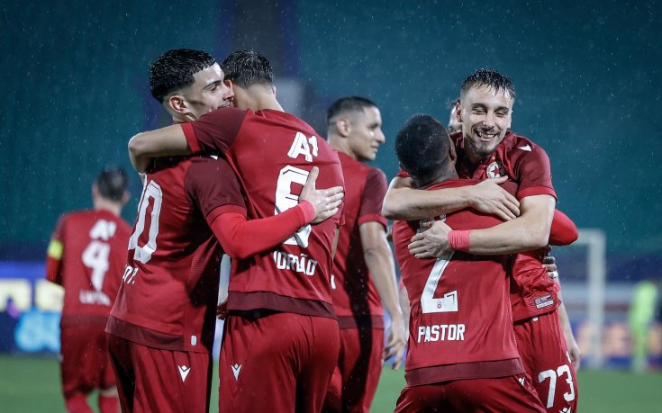 Галерия в снимки от гръмката победа на ЦСКА над Берое