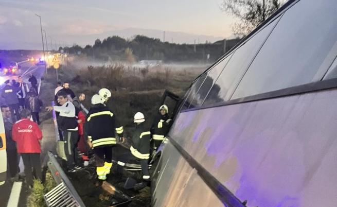 Ужасна трагедия с автобус край Симеоновград бе избегната по чудо