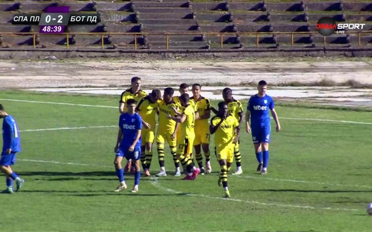 Никола Солдо направи резултата класически за Ботев срещу Спартак Пл