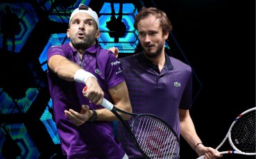 Пропадна мачът Григор Димитров – Даниил Медведев