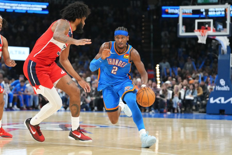 Оклахома Сити Тъндър Вашингтон Уизардс1