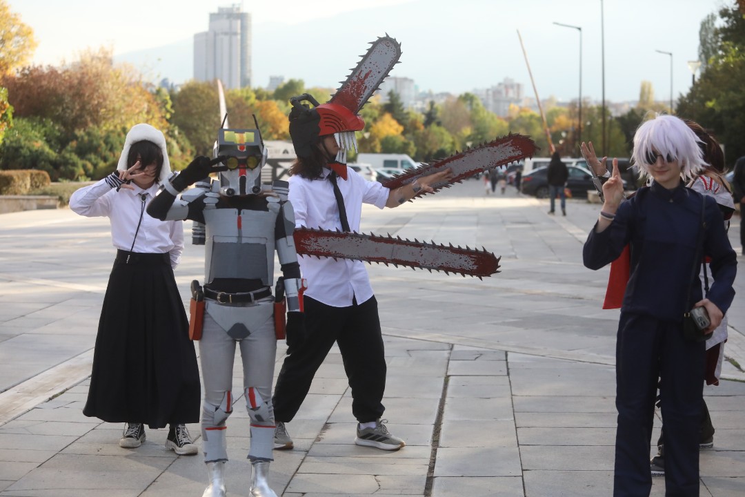 <p>Хелоуин в София</p>