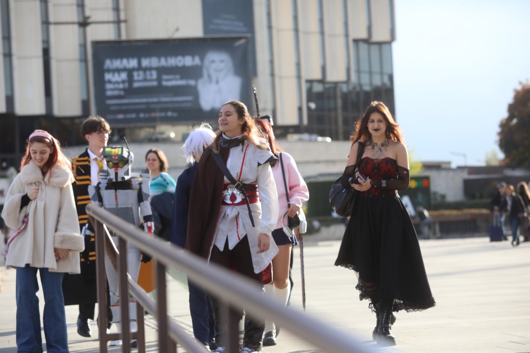 <p>Хелоуин в София</p>