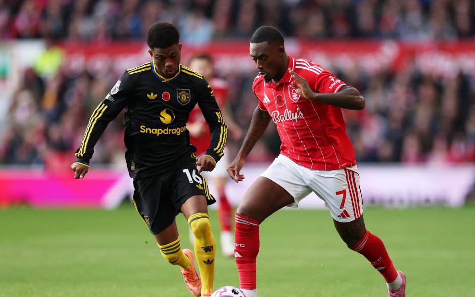 Нотингам Форест - Манчестър Юнайтед 2:2 / Висша лига, десети кръг, 01.11.2025 г.