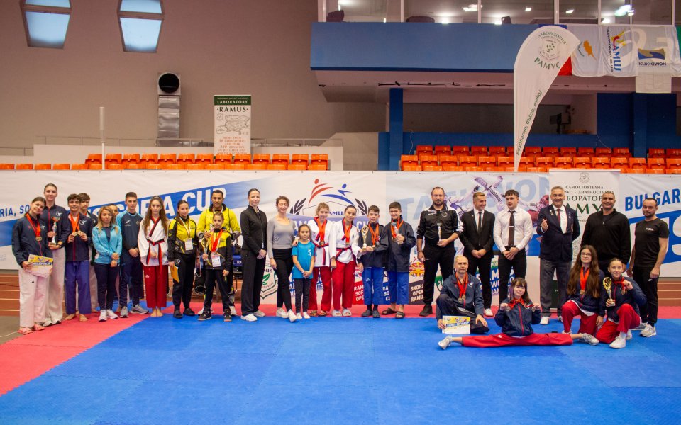 Родните таекуондисти окупираха върха на Рамус София Къп
