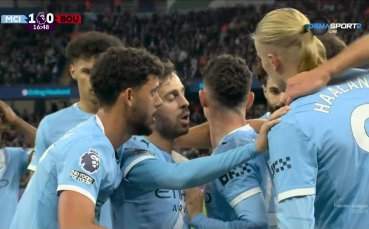 Халанд откри за Манчестър Сити срещу Борнемут