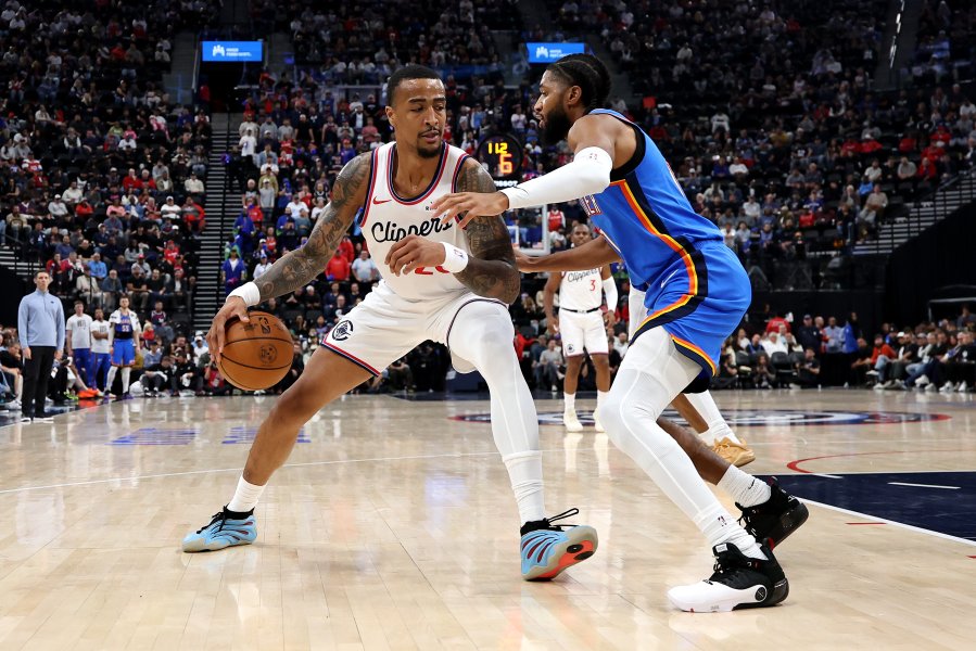 Лос Анджелис Клипърс Оклахома Сити Тъндър1