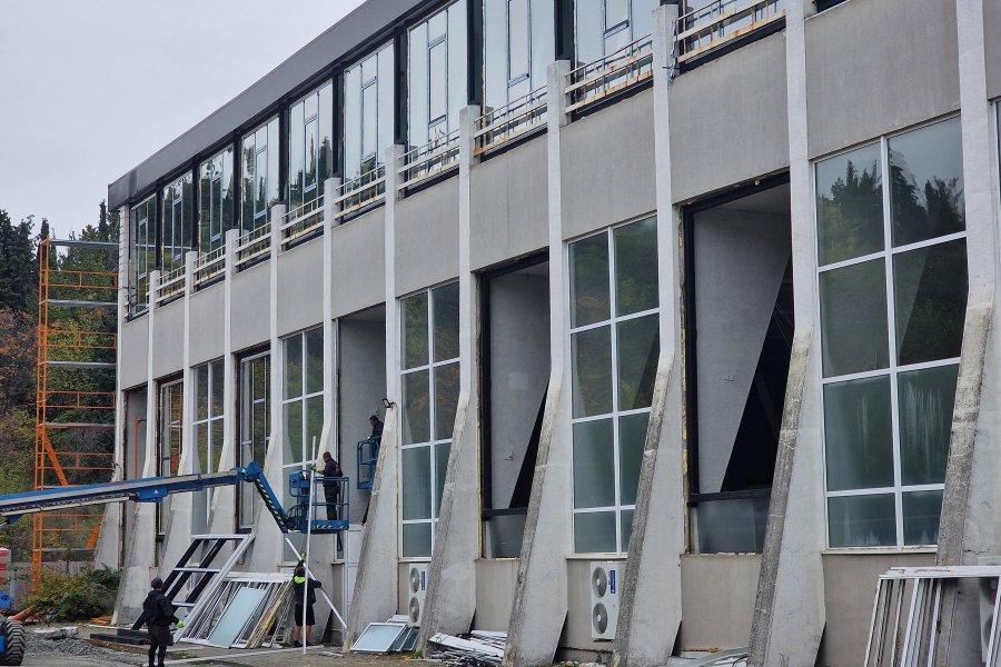Ремонт на Спортна база Берое в Стара Загора1