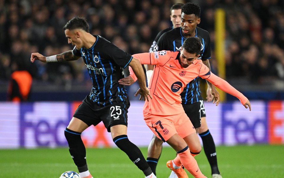 Брюж не се даде на Барселона в гладиаторска битка с 6 гола