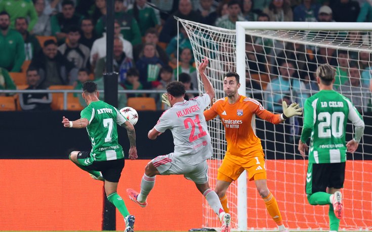 Бетис нанесе първа загуба на Лион в Лига Европа